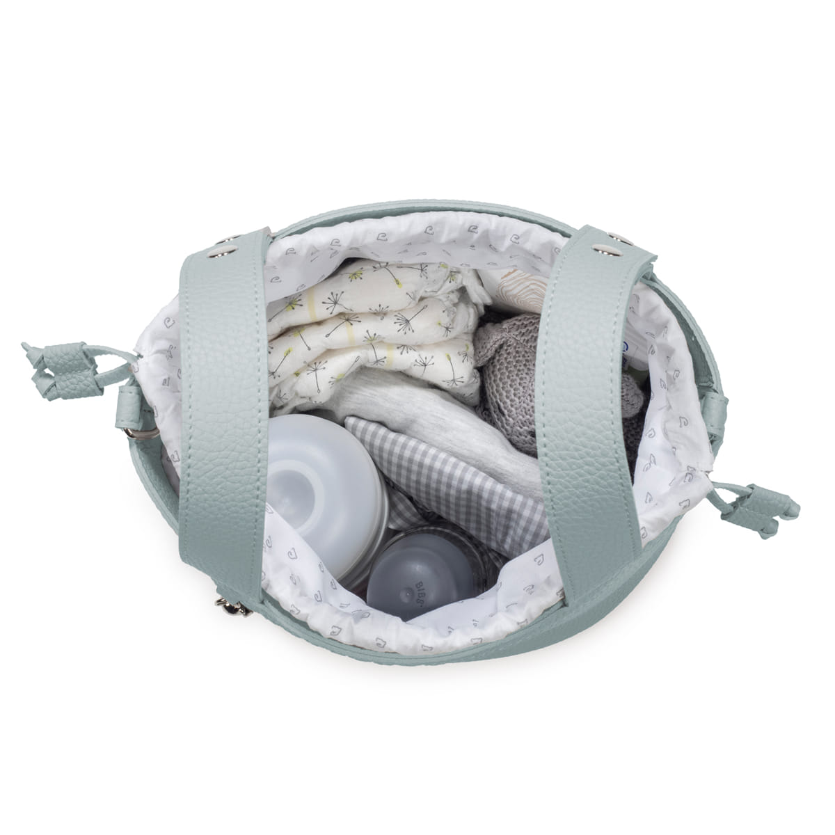 Pasito a Pasito Borsa Bucket Icon Green - Anima Kids