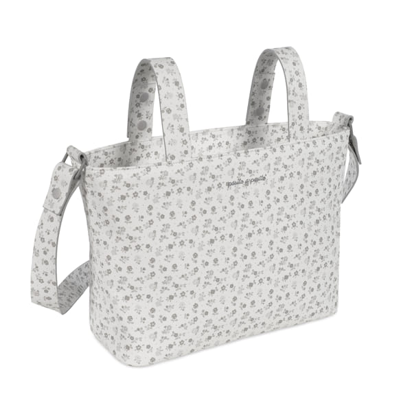 Pasito a Pasito Borsa Crossbody Little Bloom Flower Grey - Anima Kids