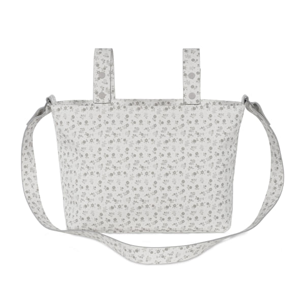 Pasito a Pasito Borsa Crossbody Little Bloom Flower Grey - Anima Kids