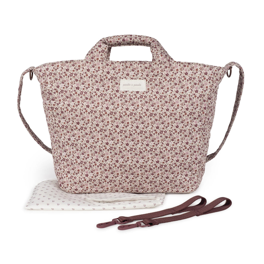 Pasito a Pasito Borsa fasciatoio Cherry Flowers - Anima Kids