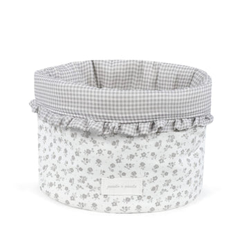 Pasito a Pasito Organizer Little Bloom Flowers Grey - Anima Kids