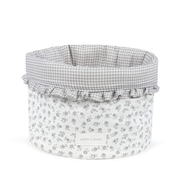 Pasito a Pasito Organizer Little Bloom Flowers Grey - Anima Kids