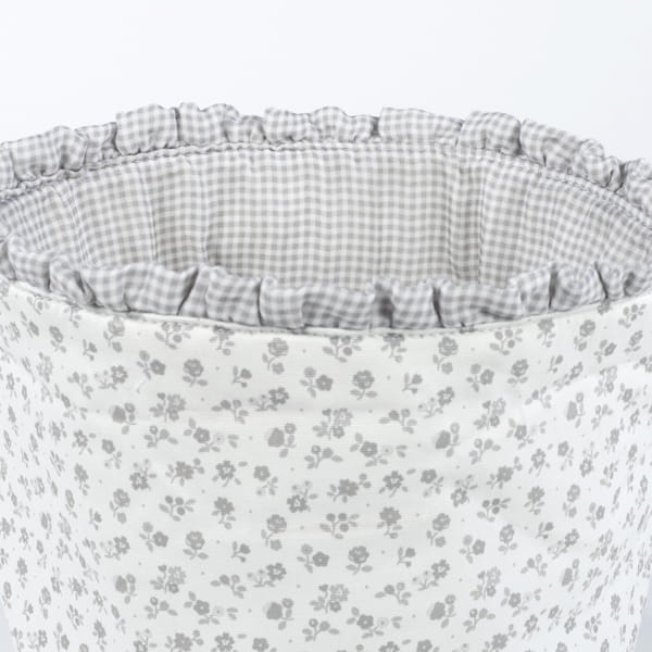Pasito a Pasito Organizer Little Bloom Flowers Grey - Anima Kids