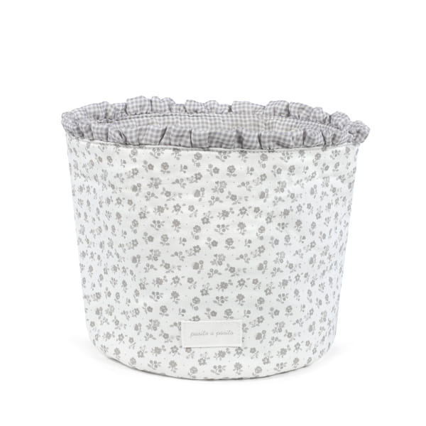 Pasito a Pasito Organizer Little Bloom Flowers Grey - Anima Kids