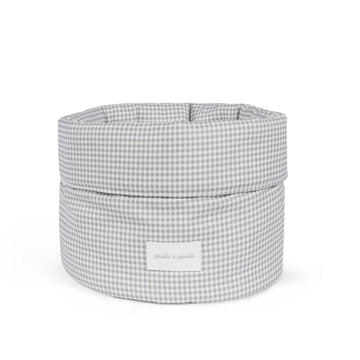 Pasito a Pasito Organizer Little Bloom Vichy Grey - Anima Kids