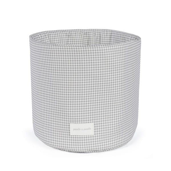 Pasito a Pasito Organizer Little Bloom Vichy Grey - Anima Kids