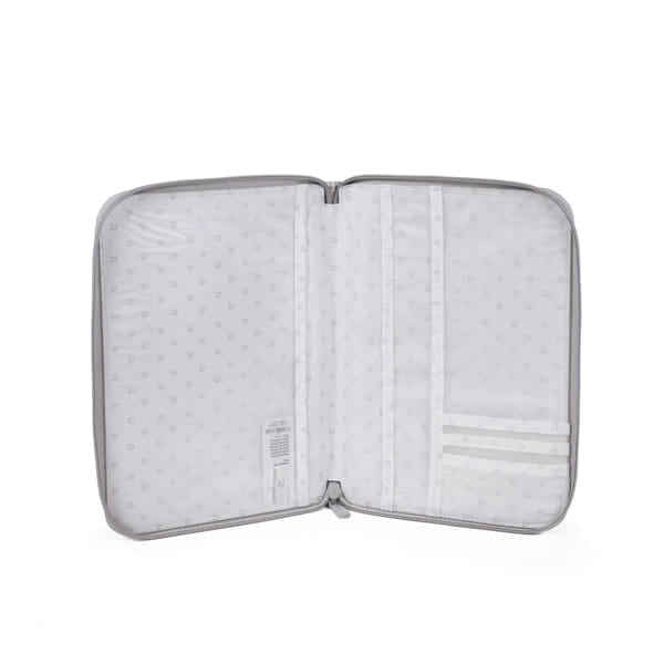 Pasito a Pasito Portadocumenti Little Bloom Vichy Grey - Anima Kids