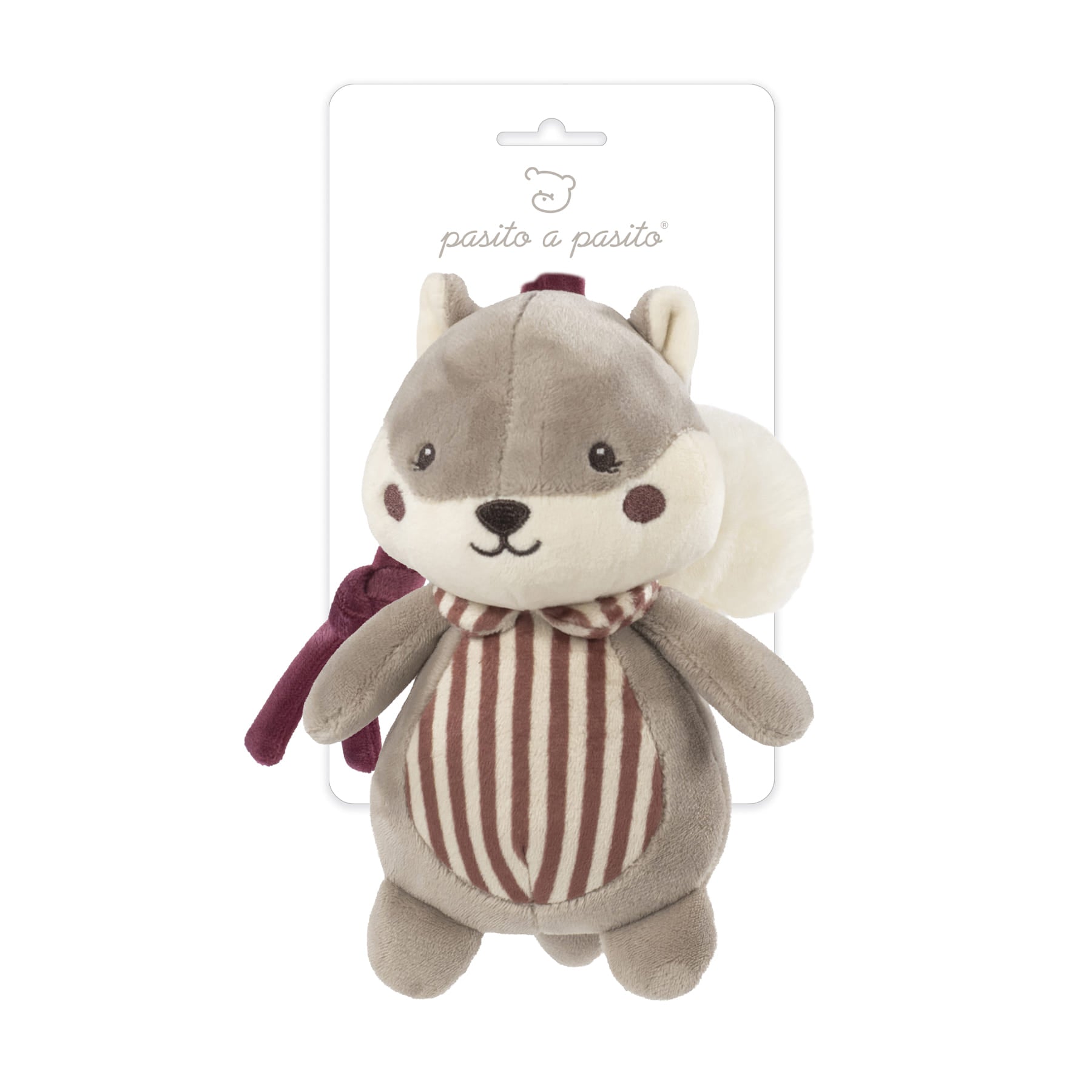 Pasito a Pasito Scoiattolo Musicale Cherry Stripe - Anima Kids