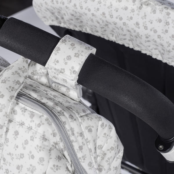 Pasito a Pasito Zaino Little Bloom Flowers Grey - Anima Kids