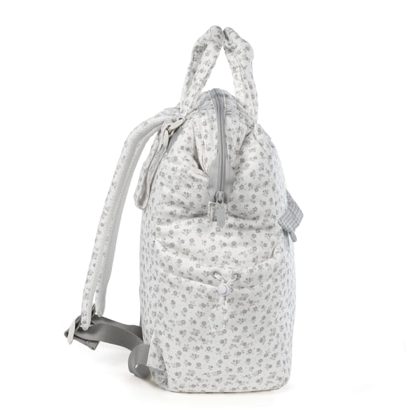 Pasito a Pasito Zaino Little Bloom Flowers Grey - Anima Kids