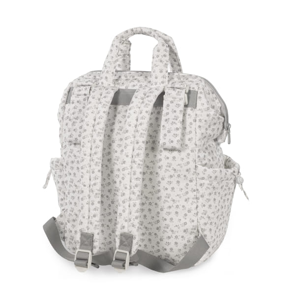 Pasito a Pasito Zaino Little Bloom Flowers Grey - Anima Kids