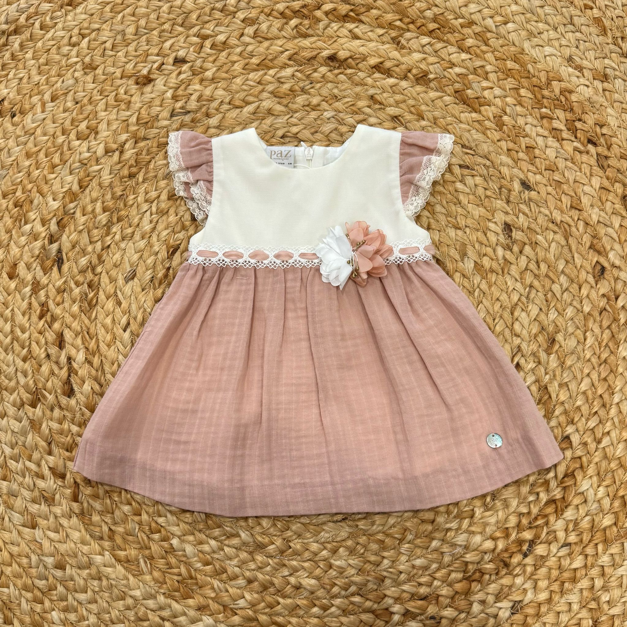 Paz Rodrìguez Abitino con fiore - Anima Kids