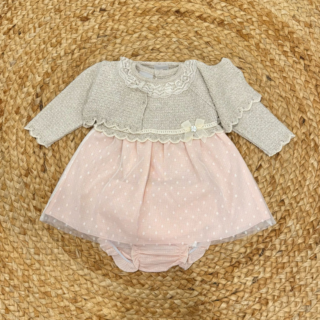 Paz Rodrìguez Abitino con Scaldacuore in Filo - Anima Kids