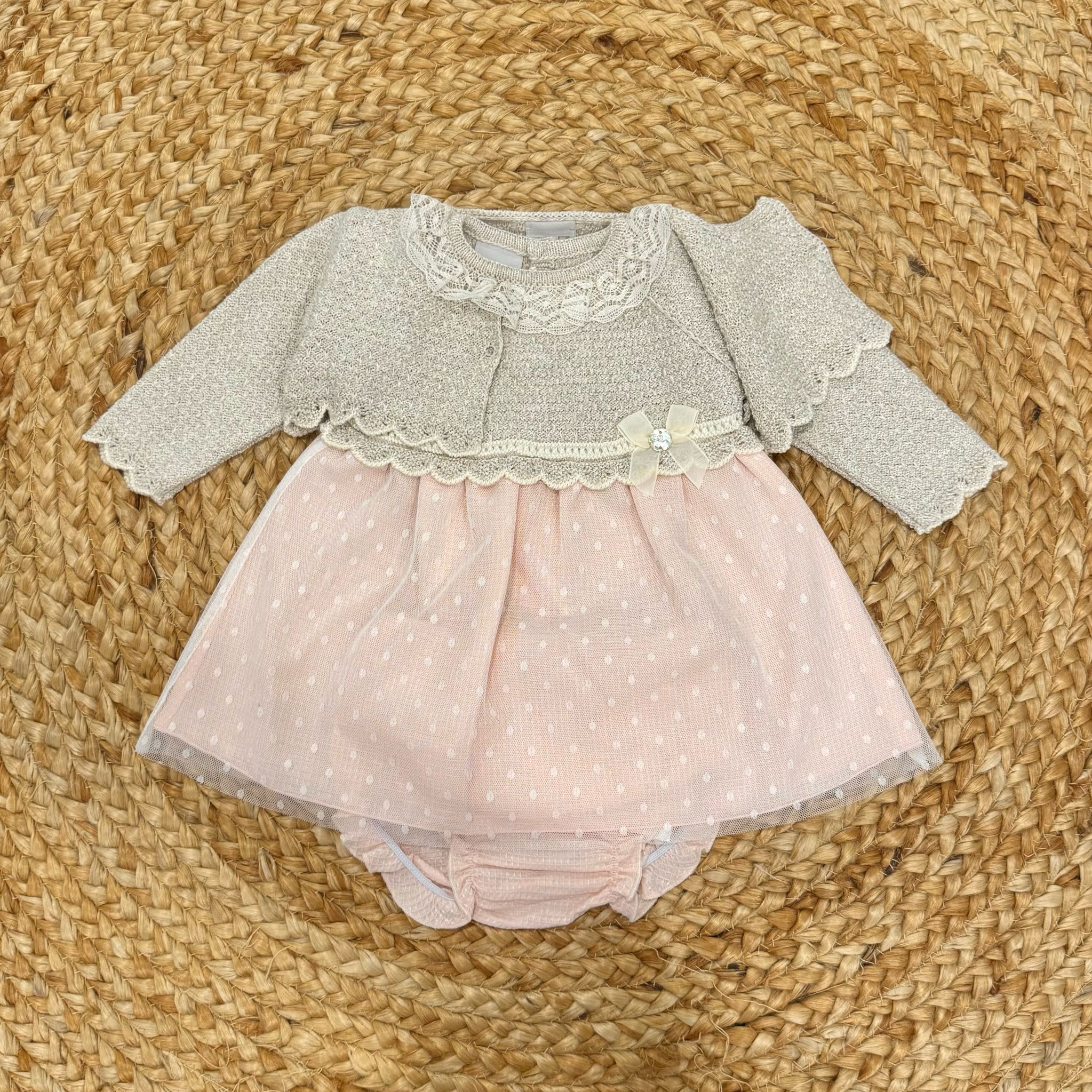 Paz Rodrìguez Abitino con Scaldacuore in Filo - Anima Kids