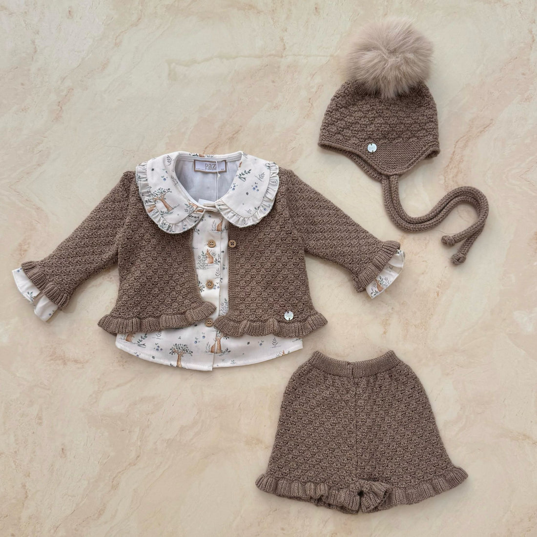 Paz Rodrìguez Completino in Lana - Anima Kids