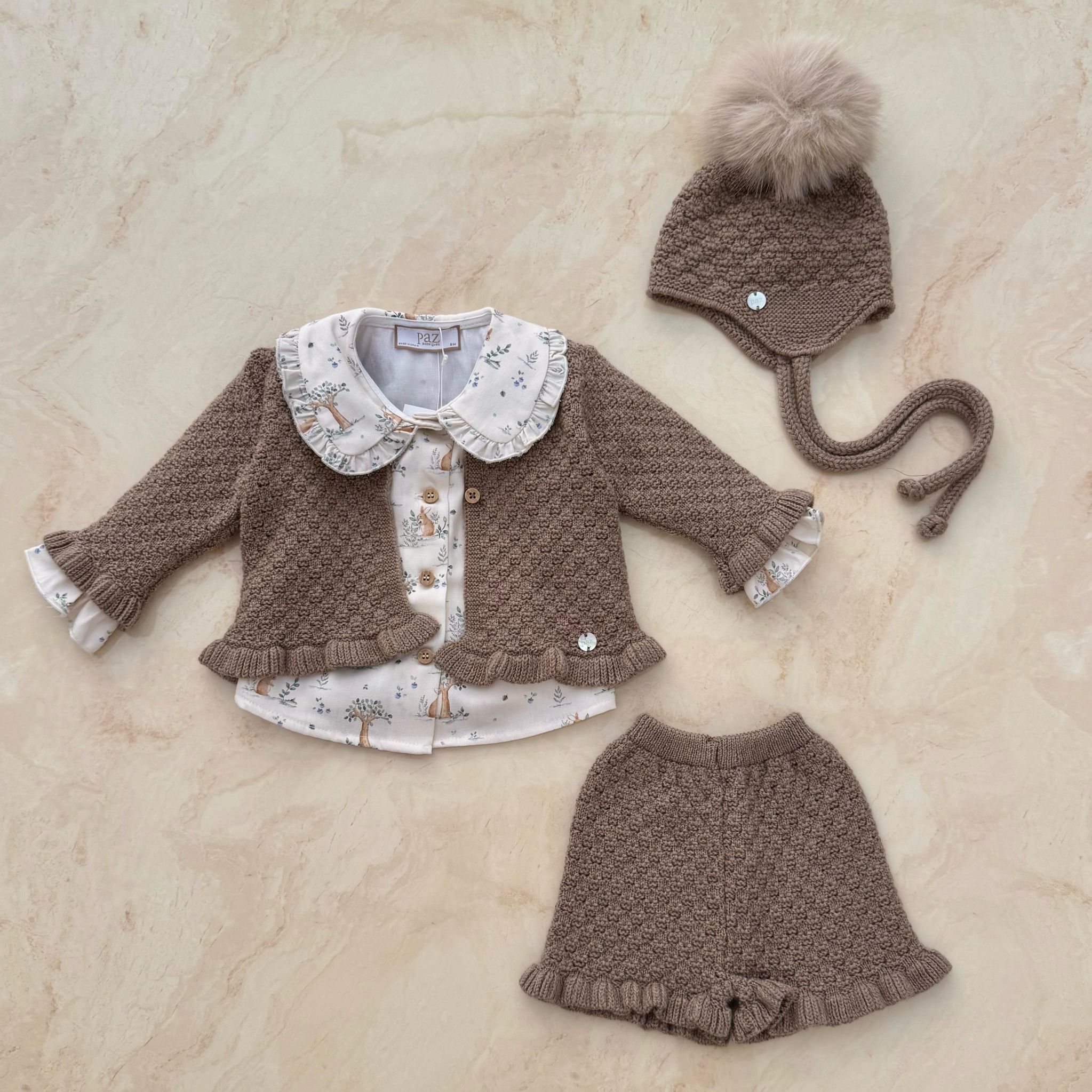 Paz Rodrìguez Completino in Lana - Anima Kids