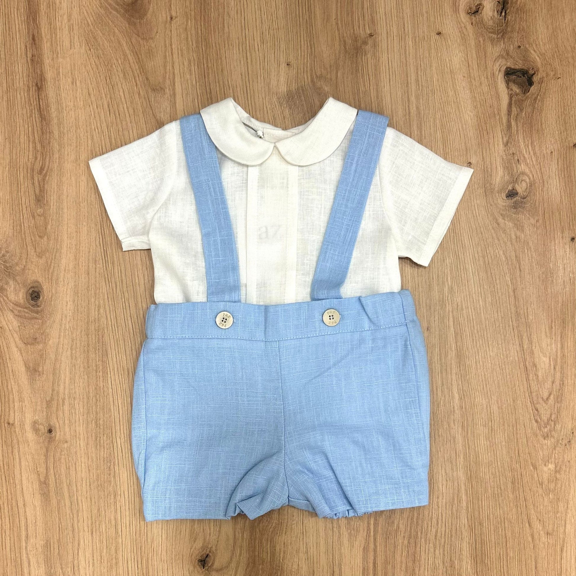 Paz Rodrìguez Completino in lino - Anima Kids