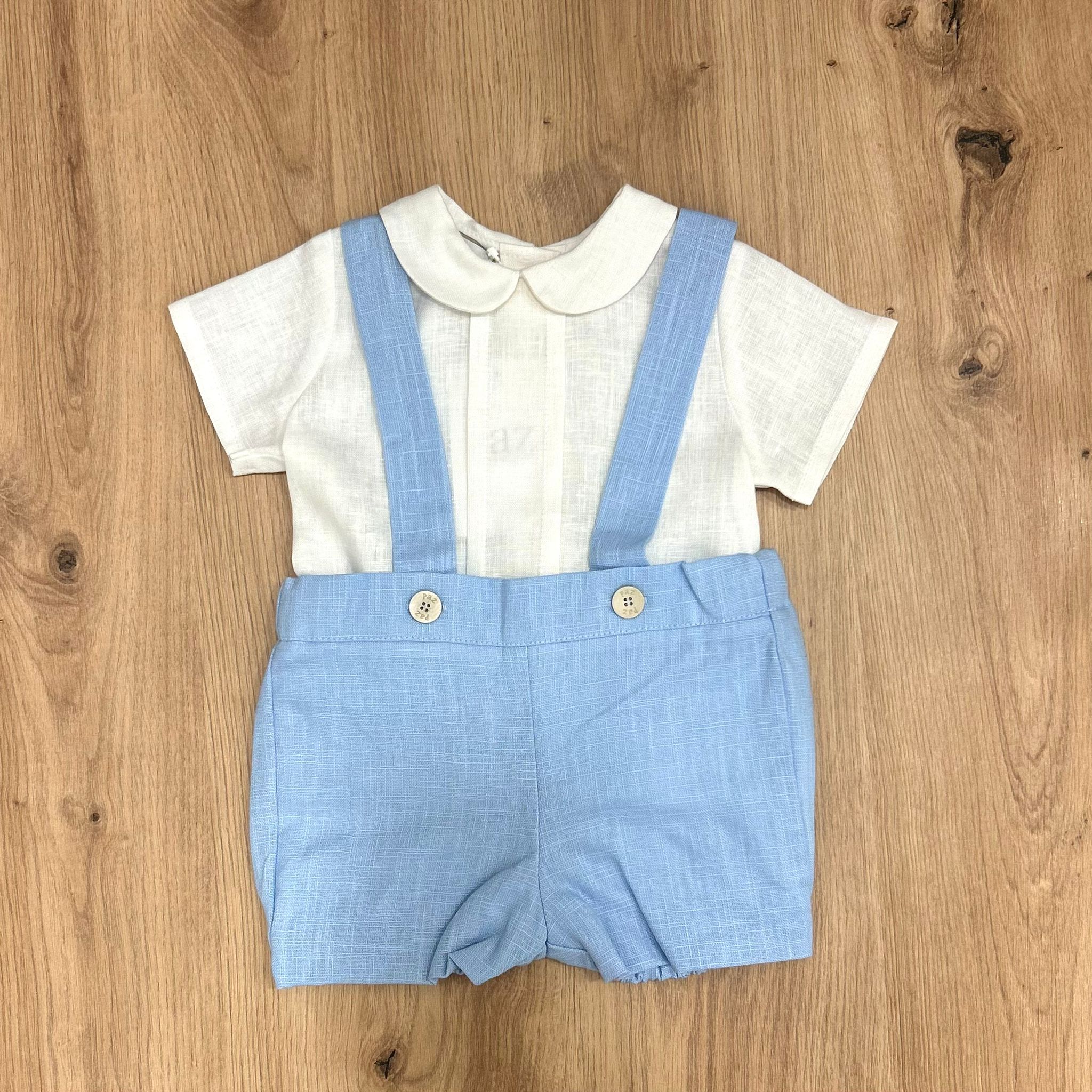 Paz Rodrìguez Completino in lino - Anima Kids