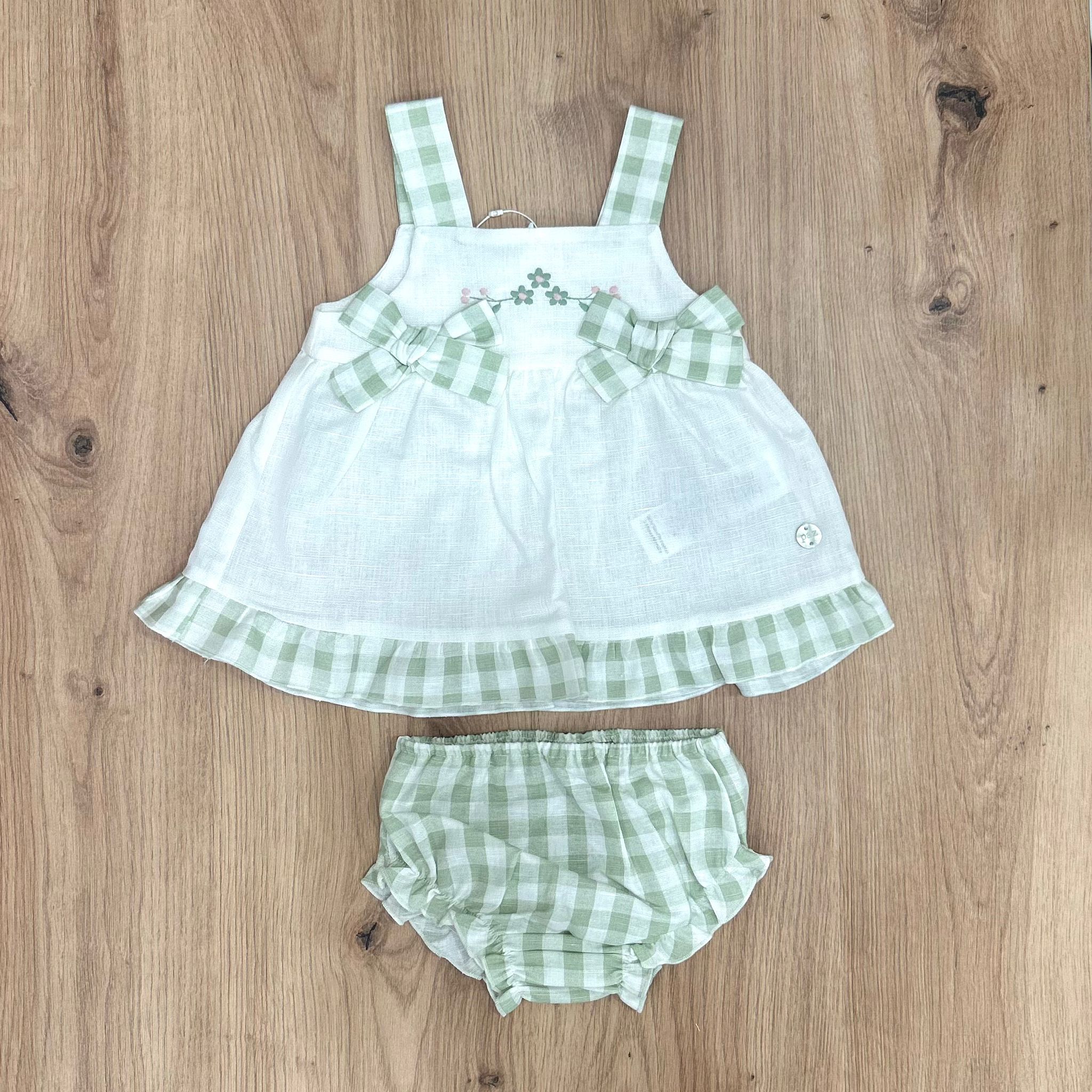 Paz Rodrìguez Completino in vichy - Anima Kids