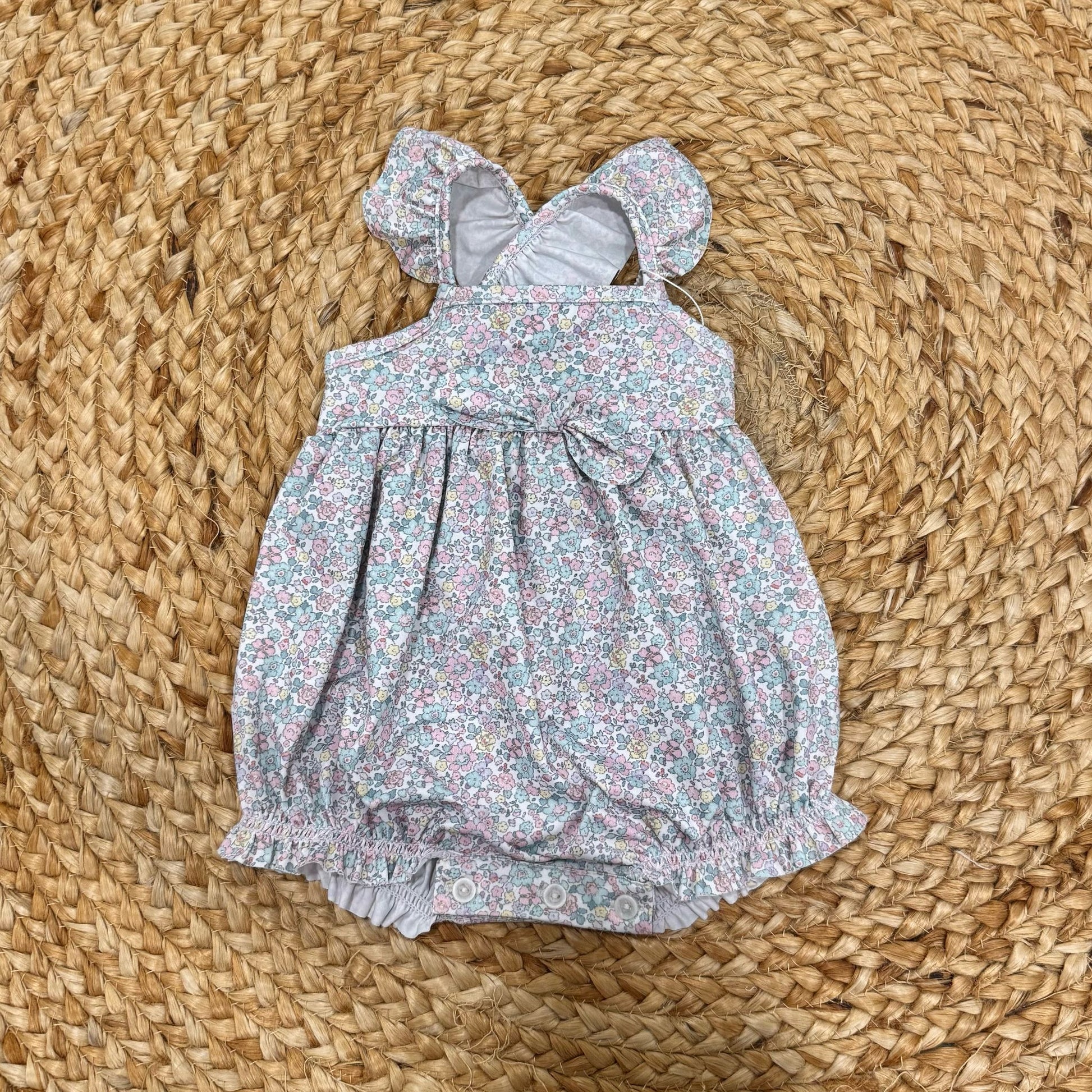 Paz Rodrìguez Costumino intero Floreale - Anima Kids