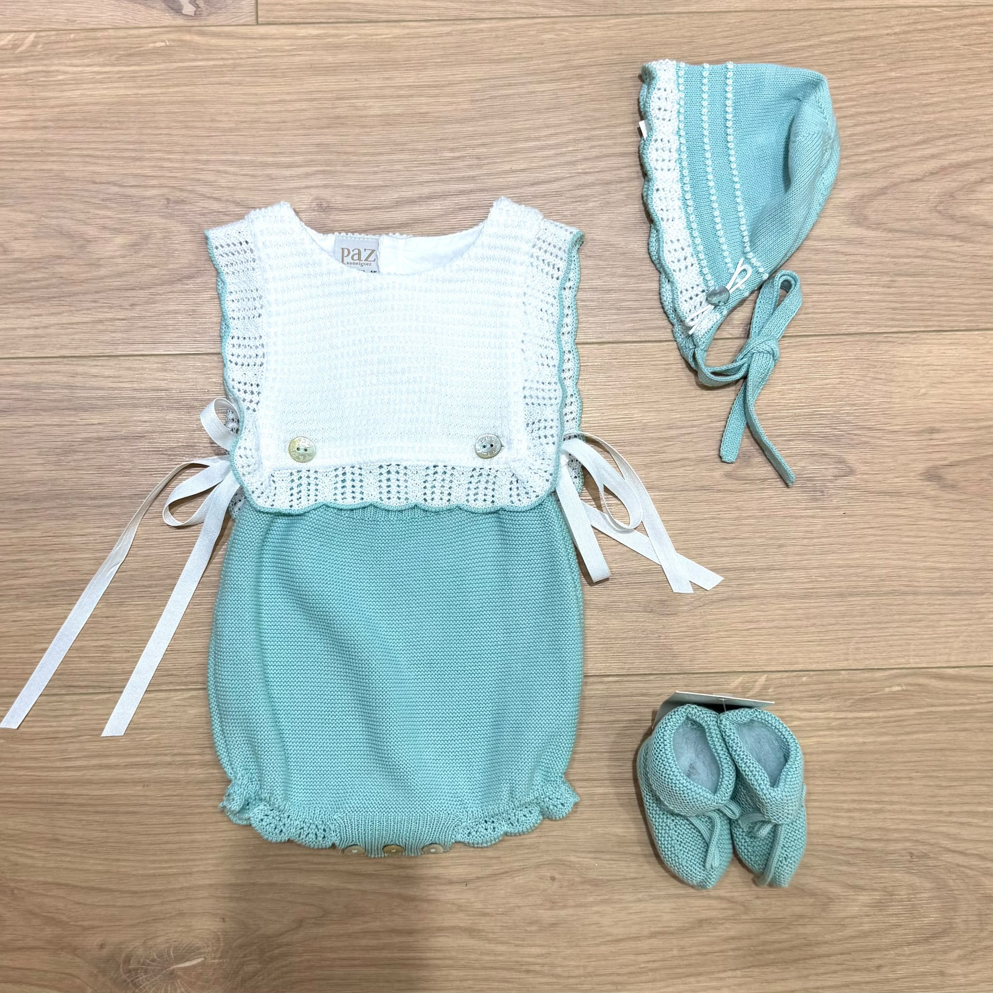 Paz Rodrìguez pagliaccetto con accessori in filo - Anima Kids