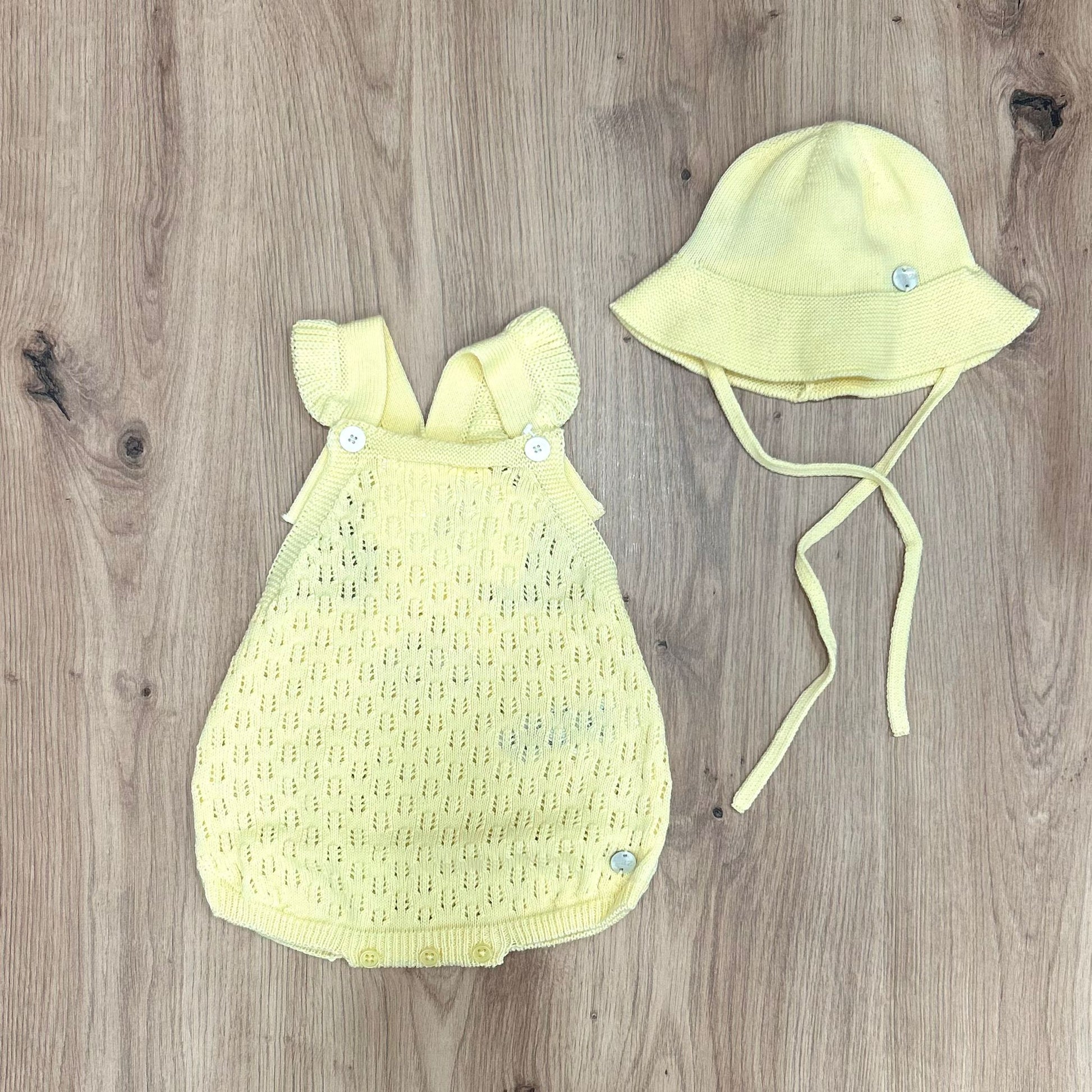 Paz Rodrìguez pagliaccetto con cappellino in filo - Anima Kids