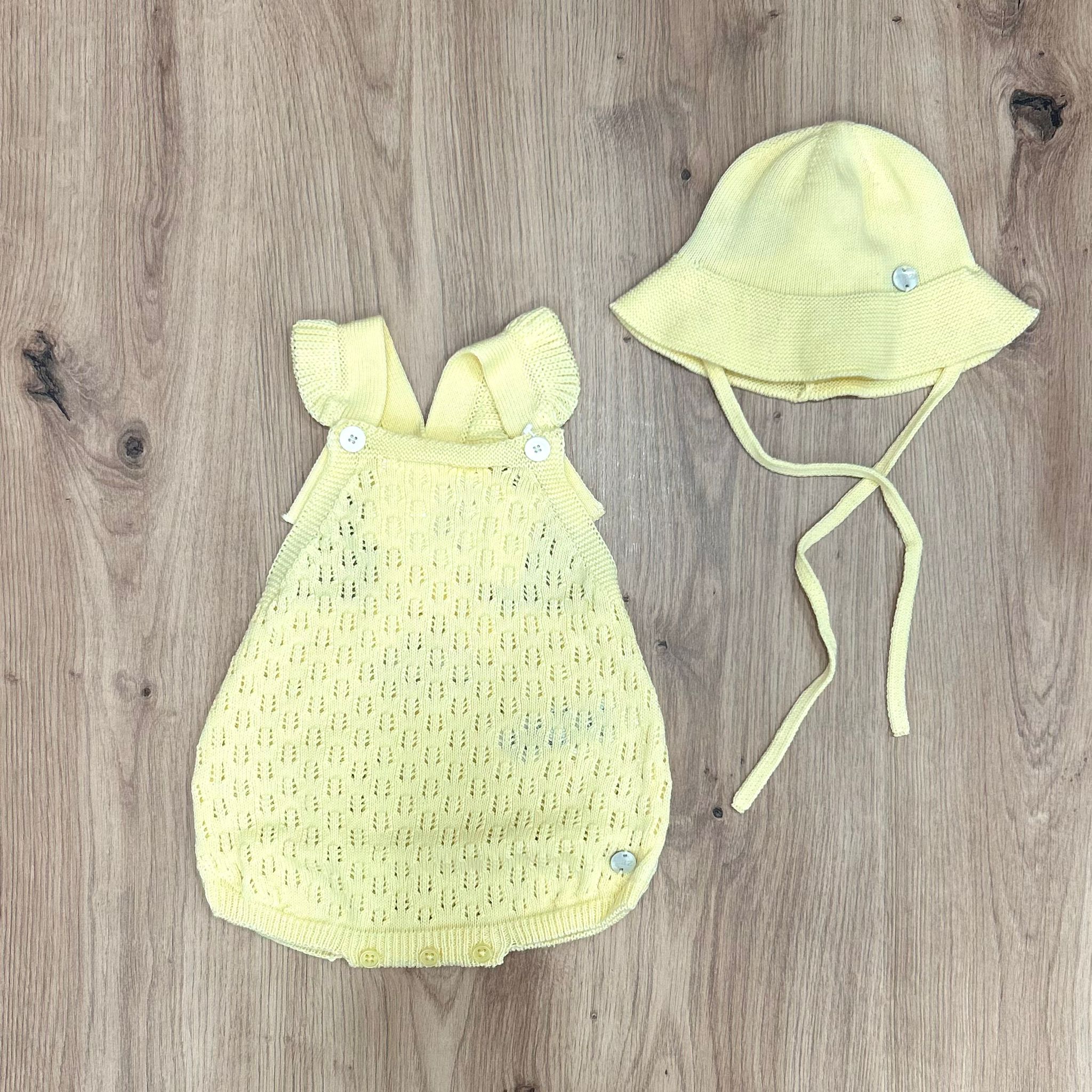 Paz Rodrìguez pagliaccetto con cappellino in filo - Anima Kids