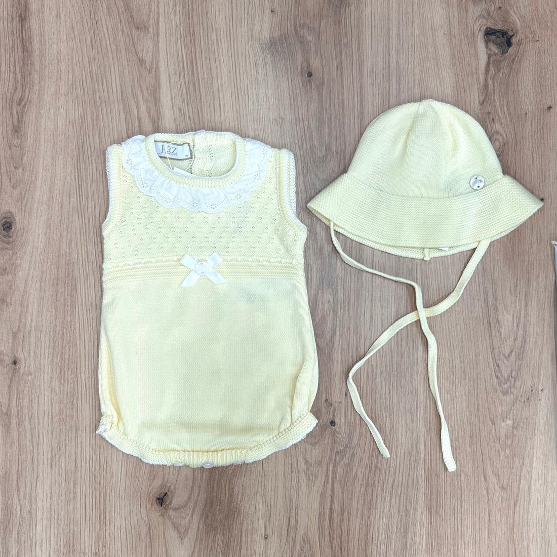 Paz Rodrìguez pagliaccetto con cappellino in filo - Anima Kids