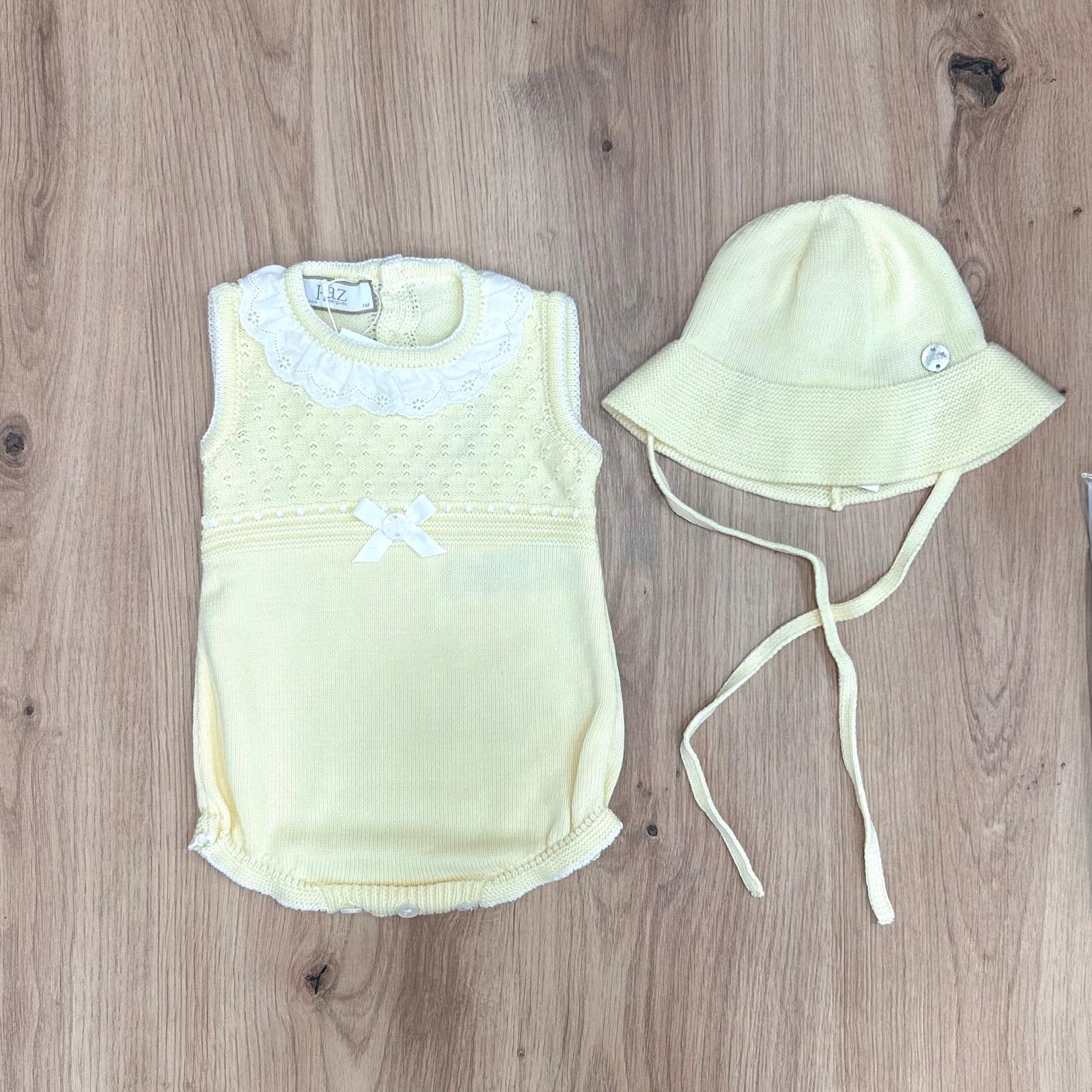 Paz Rodrìguez pagliaccetto con cappellino in filo - Anima Kids