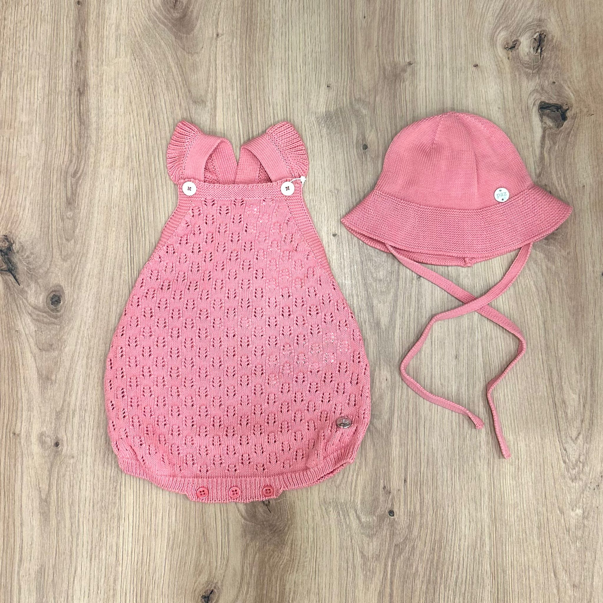 Paz Rodrìguez pagliaccetto con cappellino in filo - Anima Kids