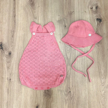 Paz Rodrìguez pagliaccetto con cappellino in filo - Anima Kids