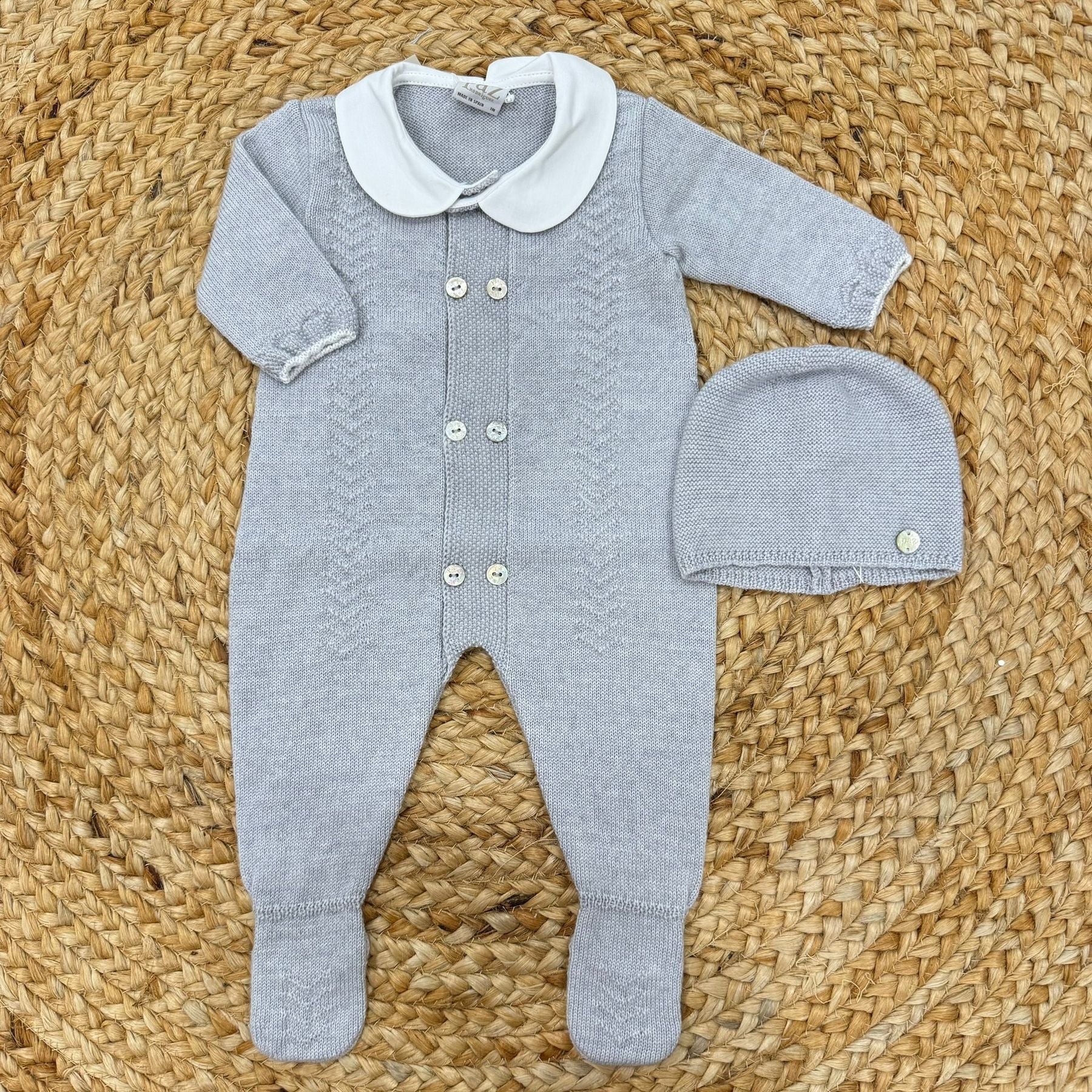 Paz Rodrìguez Tutina con Cuffietta in Lana - Anima Kids