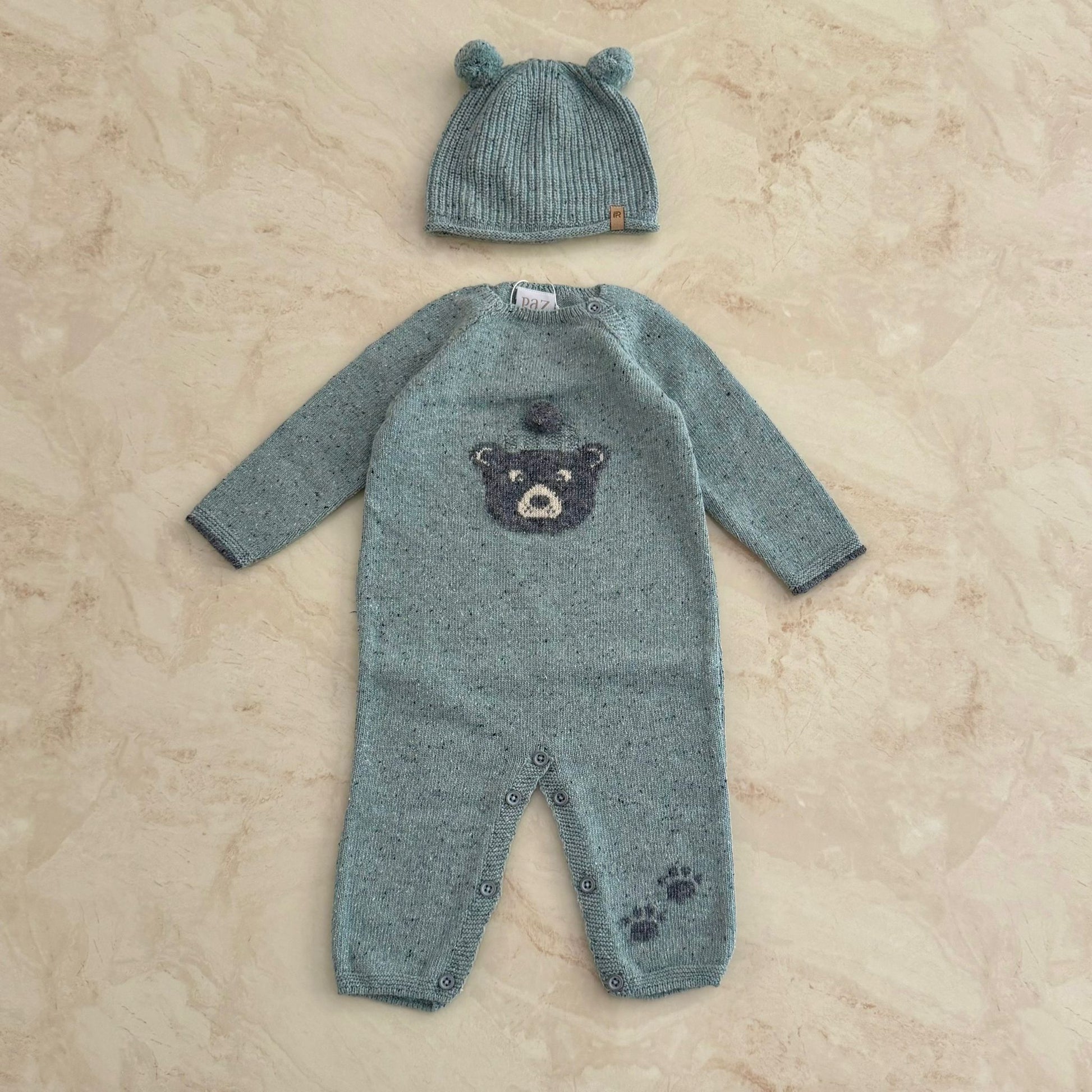 Paz Rodrìguez Tutina e cappellino in Lana - Anima Kids