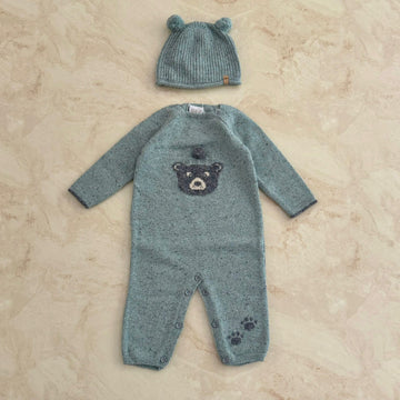 Paz Rodrìguez Tutina e cappellino in Lana - Anima Kids