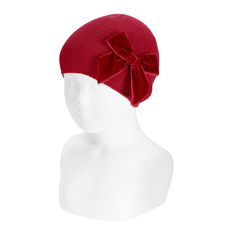 Condor Hats Velvet Bow