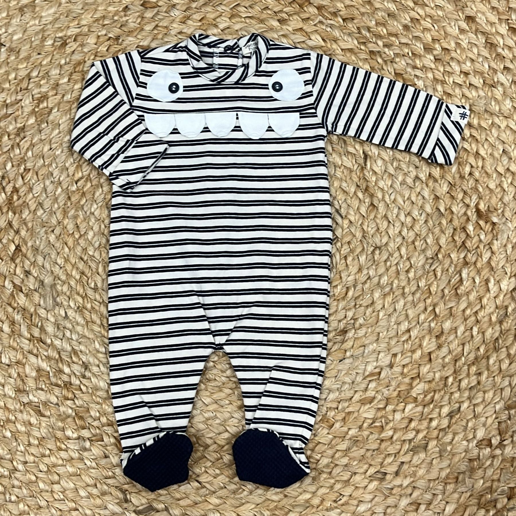 Coccodè Firenze Striped Onesie