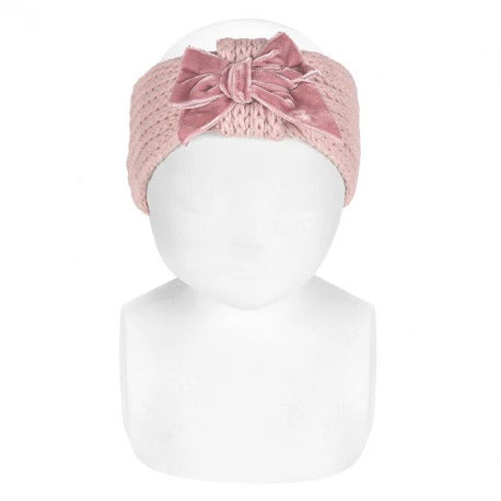 Condor Velvet Bow Headband