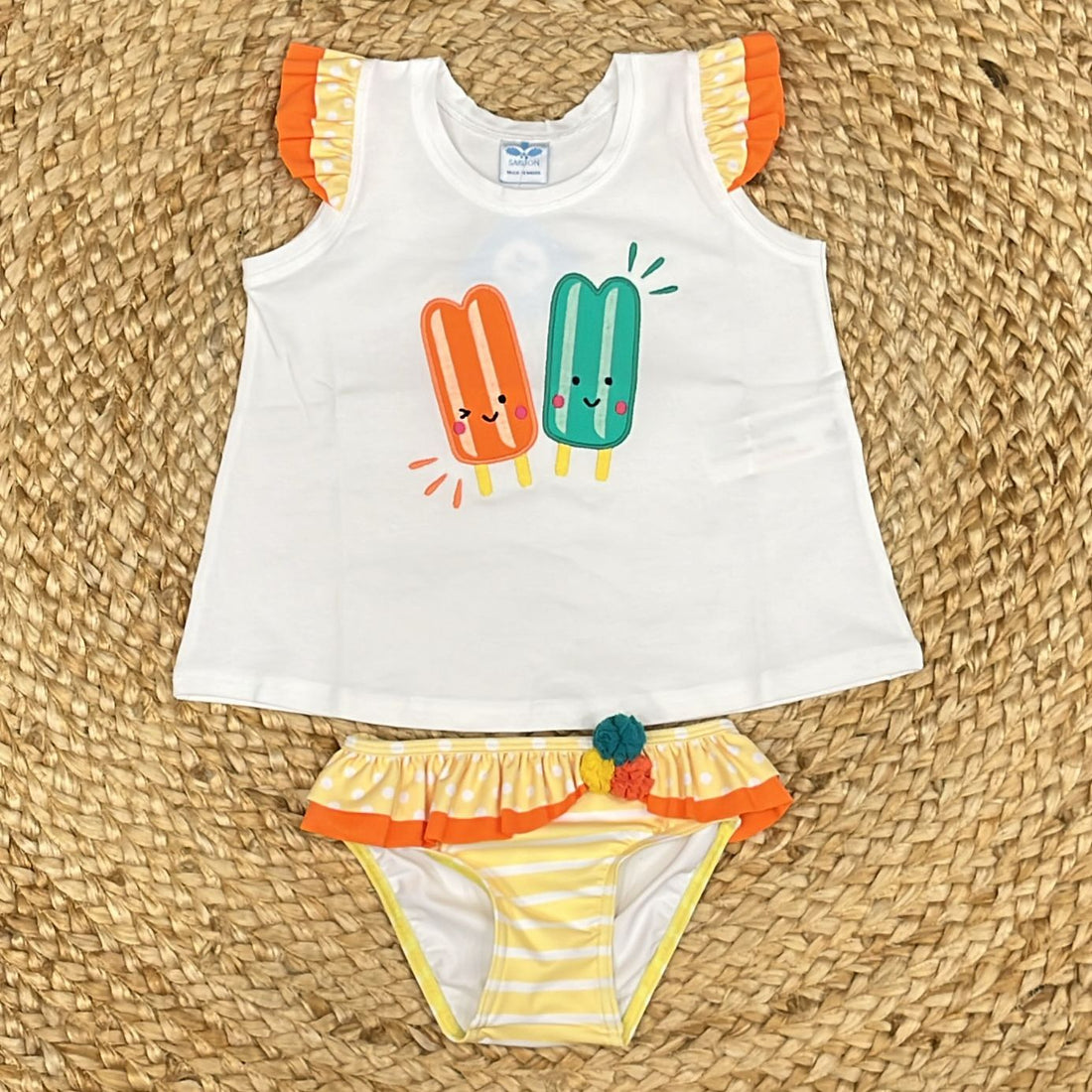 Sardon T-shirt con costumino Gelati - Anima Kids