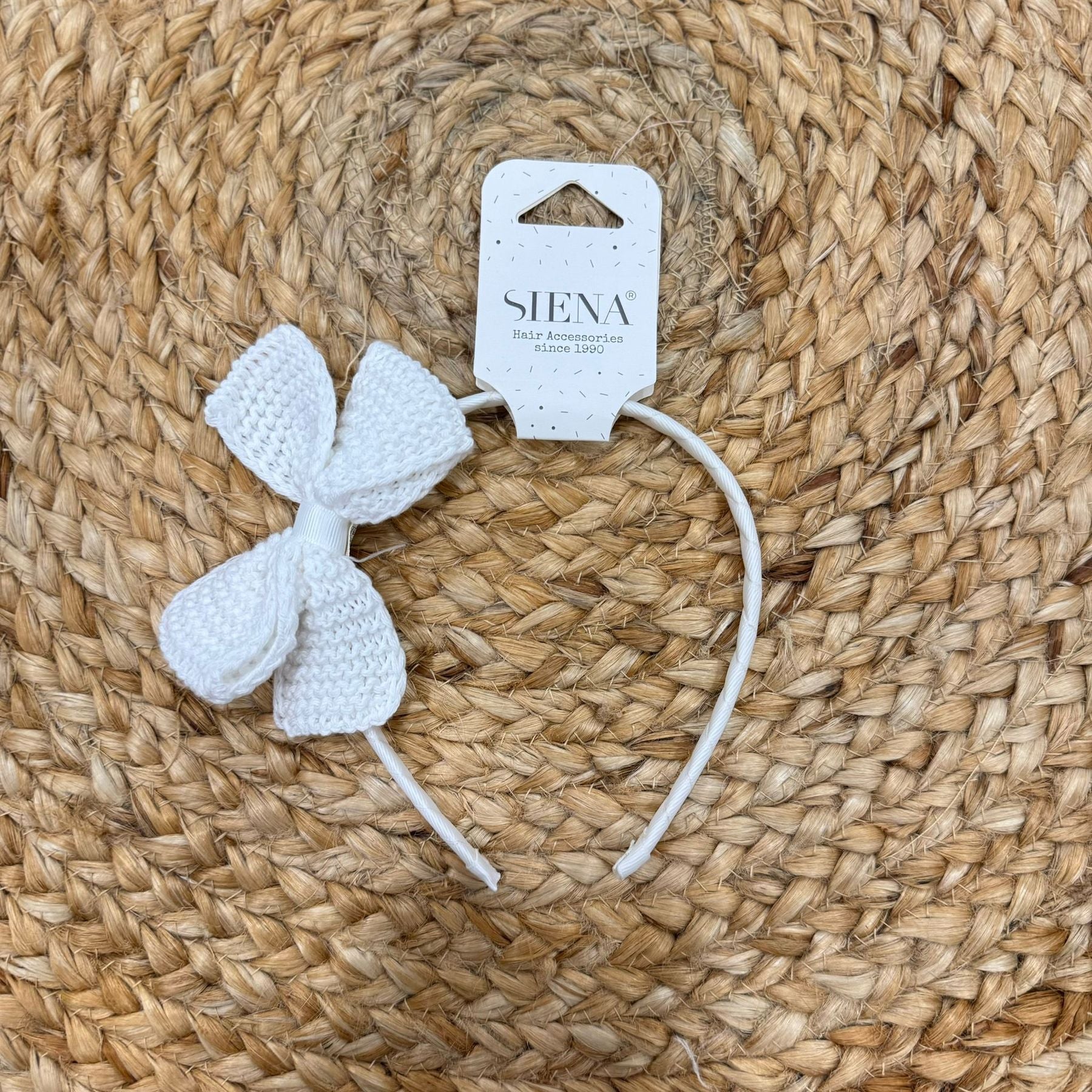 Siena Cerchietto Con fiocco crochet - Anima Kids