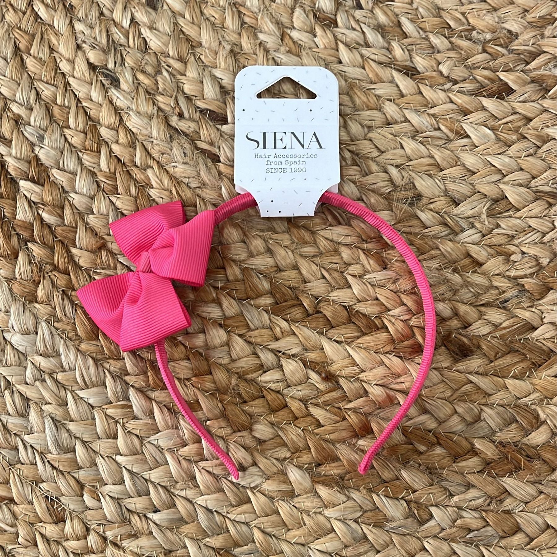 Siena Cerchietto con Fiocco gros - grain - Anima Kids