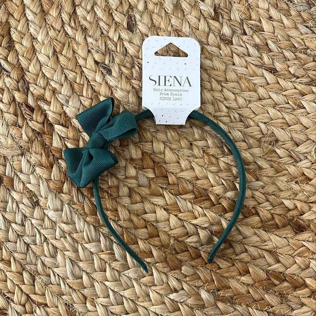 Siena Cerchietto con Fiocco gros - grain - Anima Kids