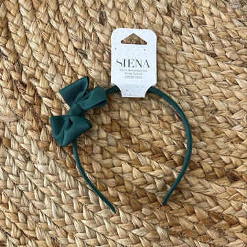 Siena Cerchietto con Fiocco gros - grain - Anima Kids