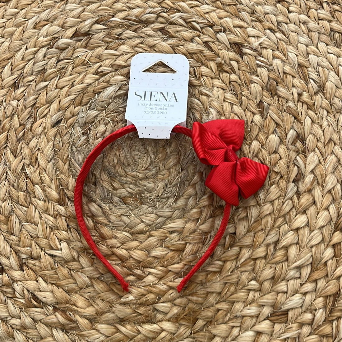 Siena Cerchietto con Fiocco gros - grain - Anima Kids