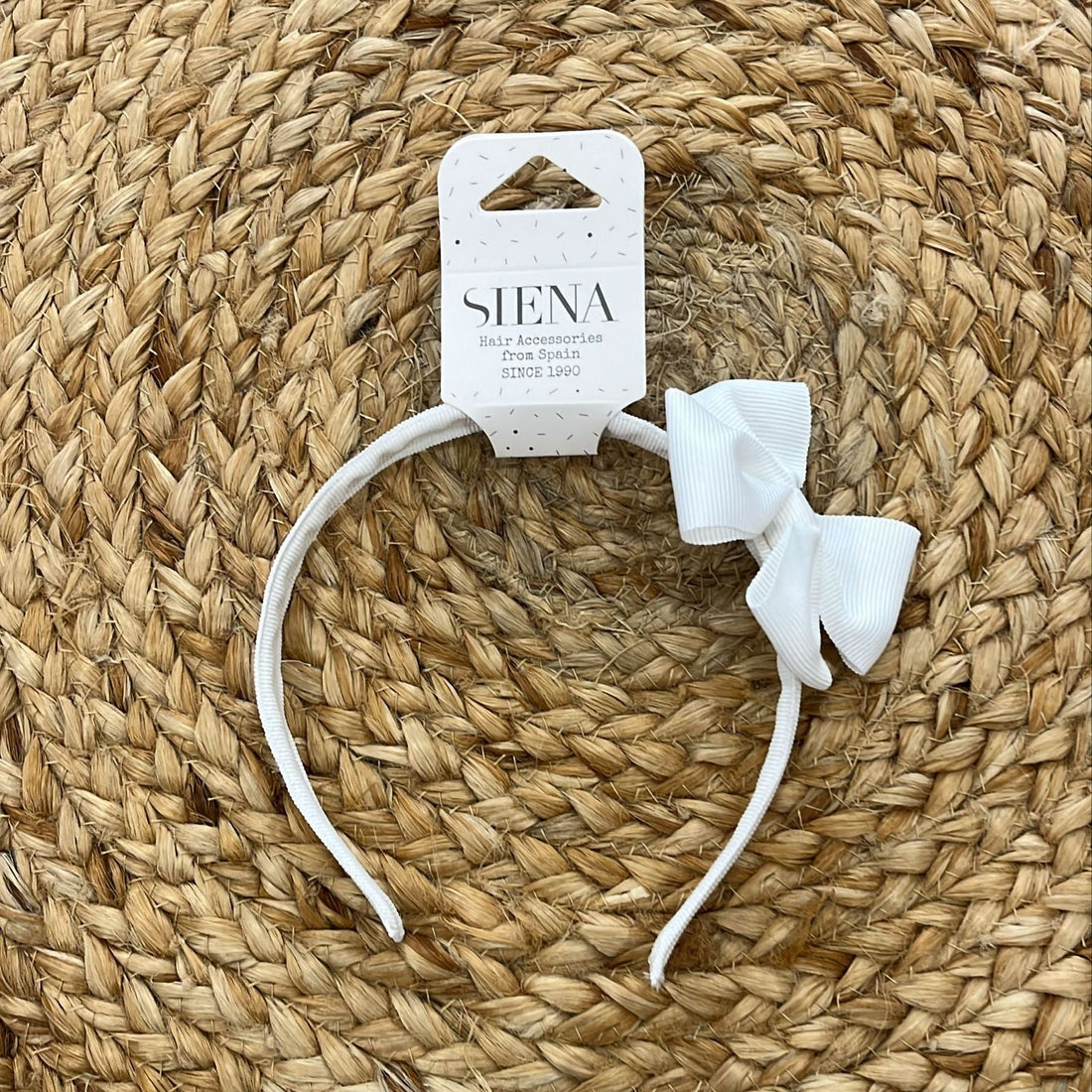 Siena Cerchietto con Fiocco gros - grain - Anima Kids