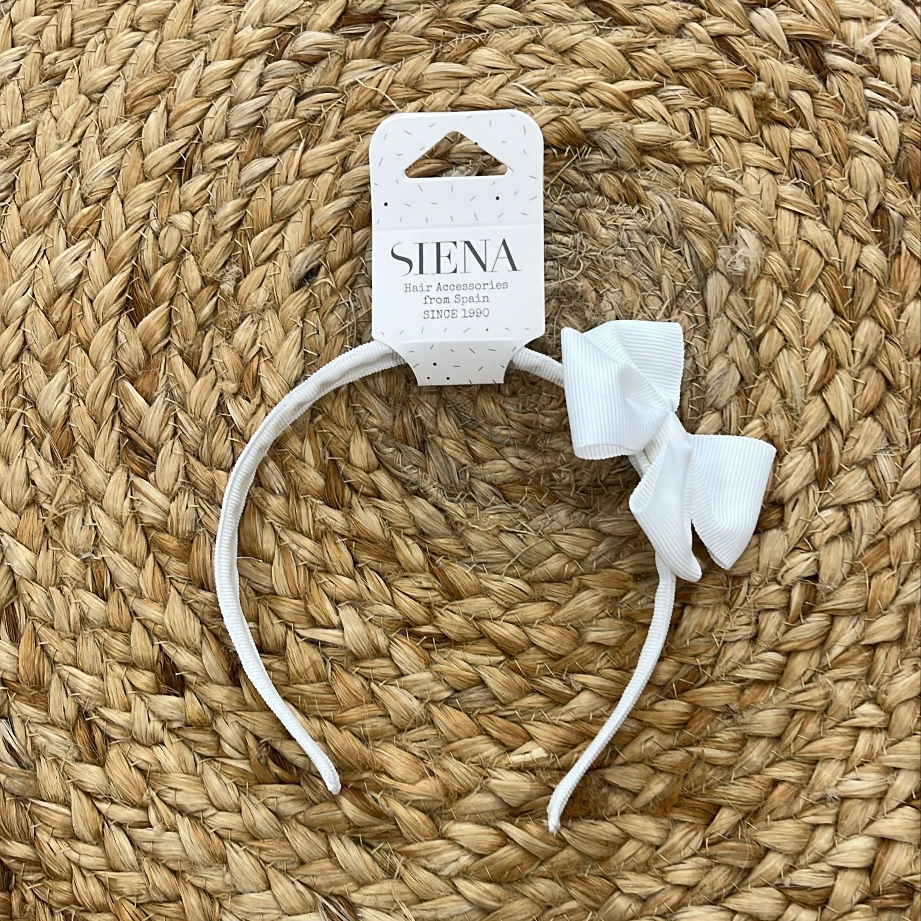 Siena Cerchietto con Fiocco gros - grain - Anima Kids