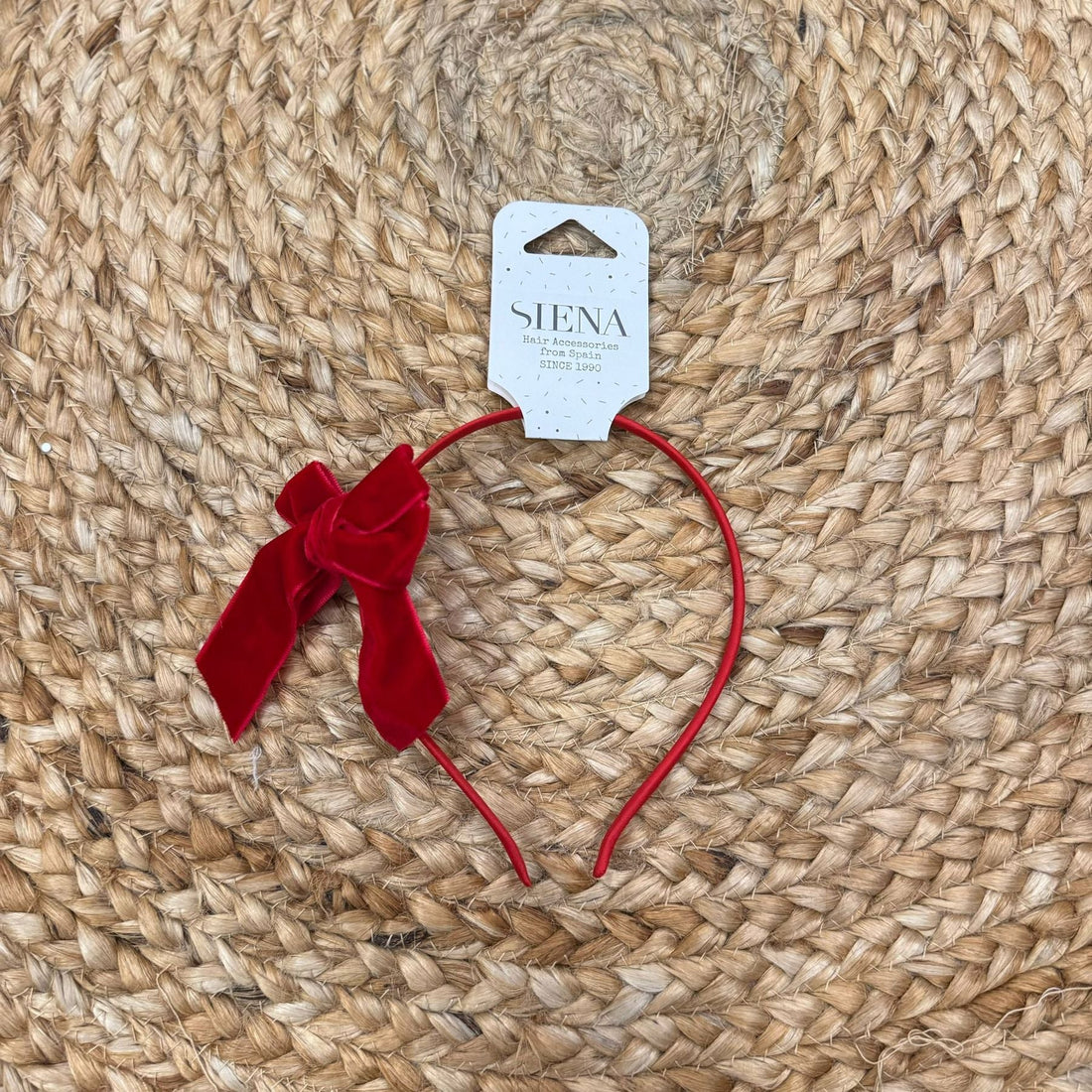 Siena Cerchietto con fiocco in Velluto - Anima Kids