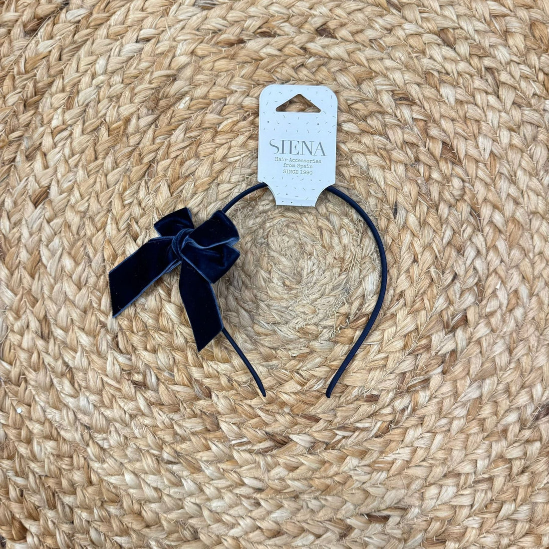 Siena Cerchietto con fiocco in Velluto - Anima Kids