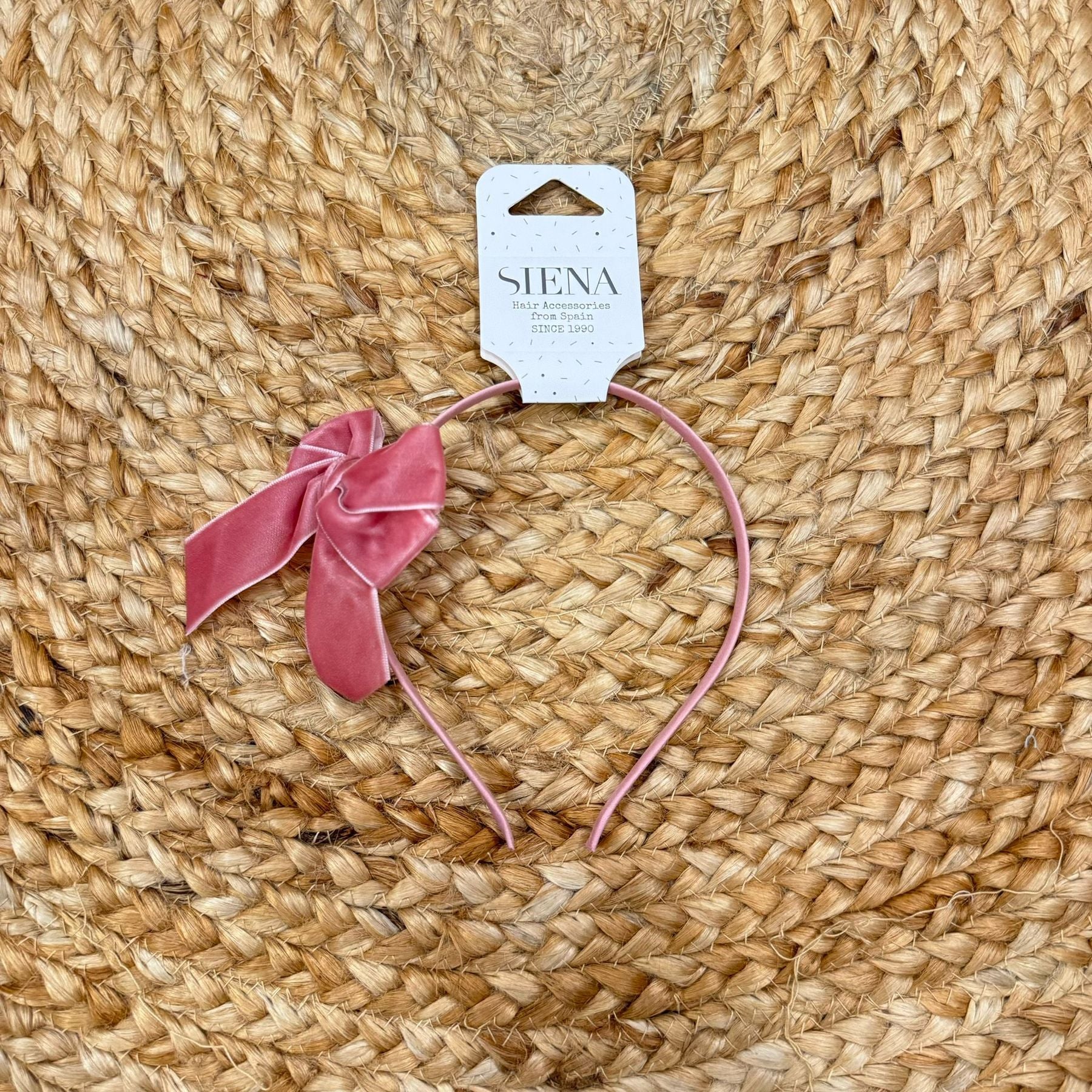 Siena Cerchietto con fiocco in Velluto - Anima Kids