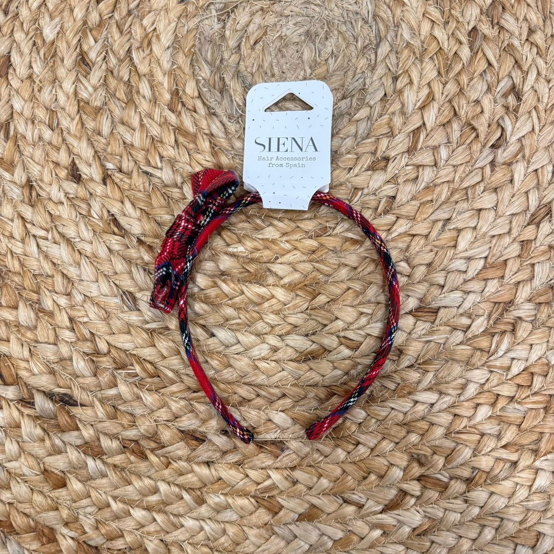 Siena Cerchietto Fiocco Scozzese - Anima Kids