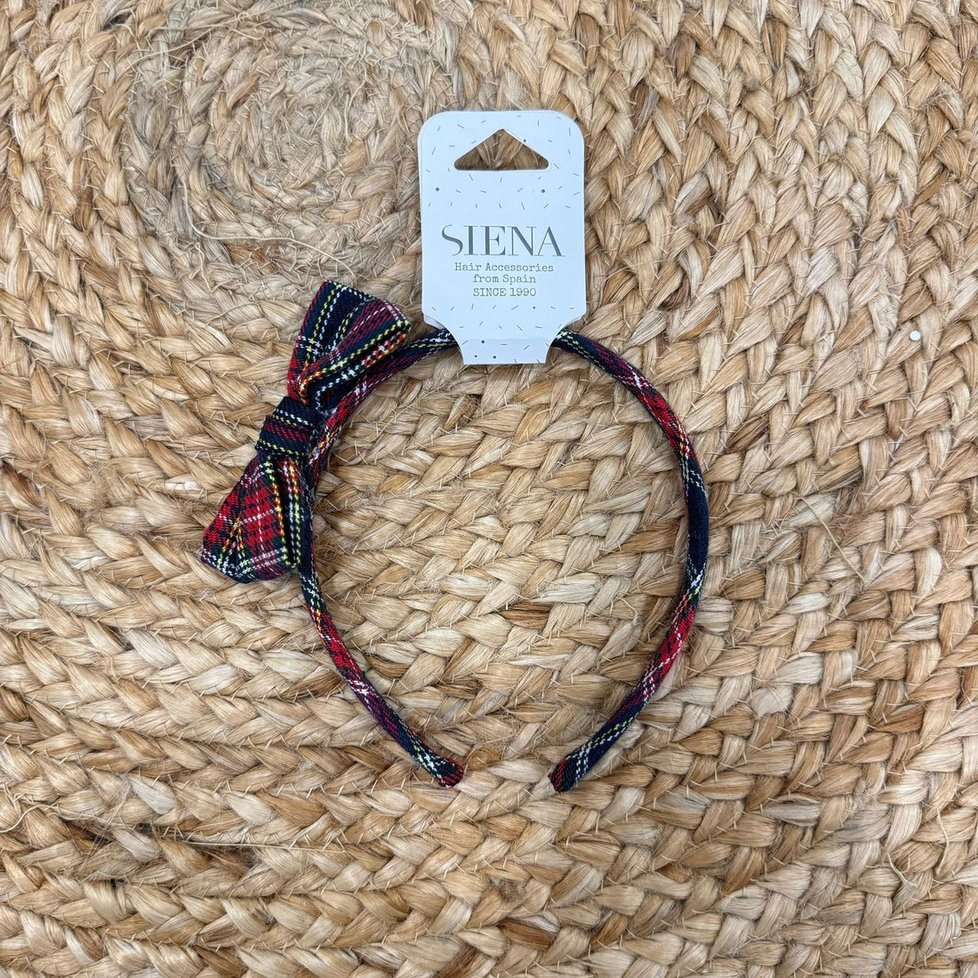 Siena Cerchietto Fiocco Scozzese - Anima Kids